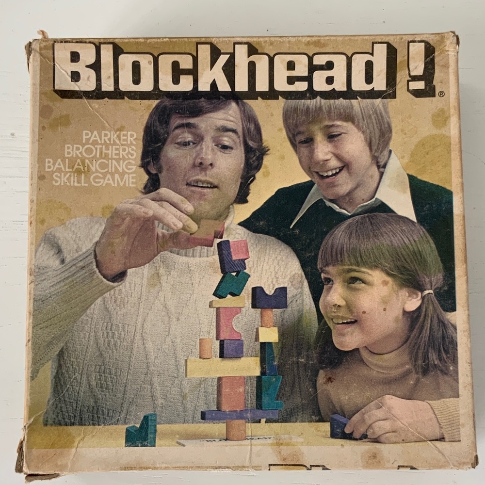 Blockhead vintage 1976